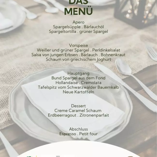 Spargel Feld Genuss im Storchen